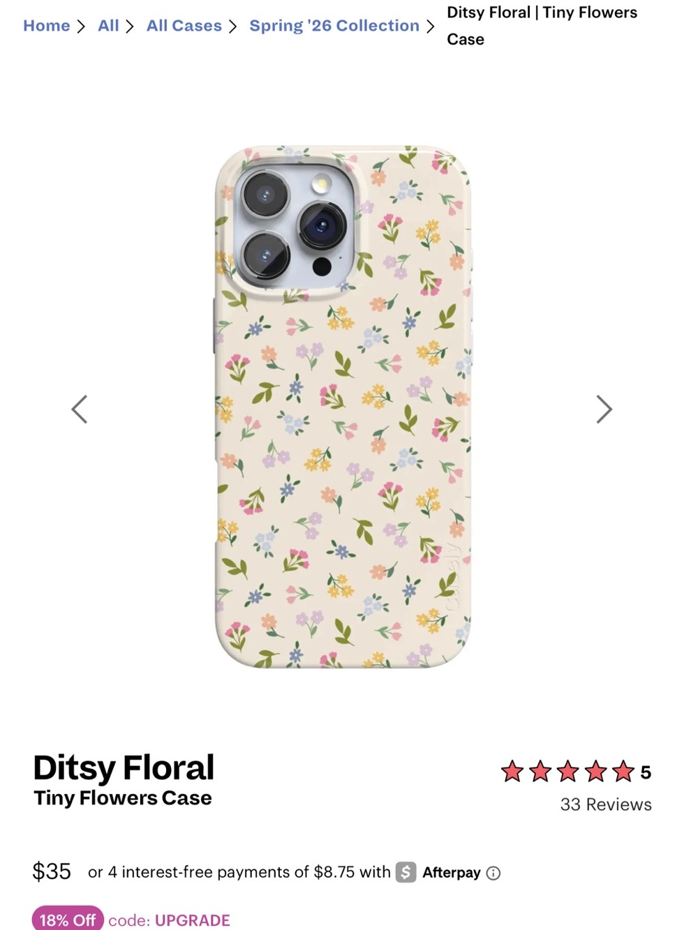 Pastel Botanical Multi-Color Protective Phone Case - Picture 3 of 5